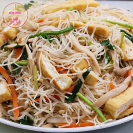 Bún gạo xào