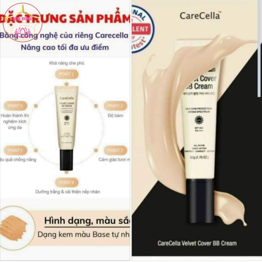Kem Nền CareCella Velvet Cover - BB Cream - GCOOP