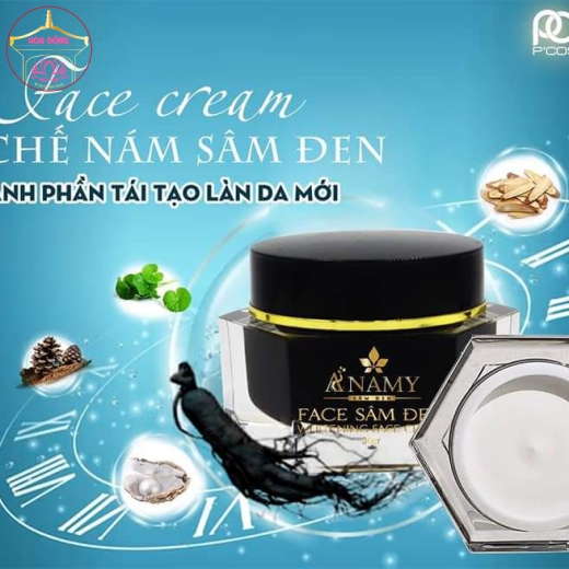 KEM FACE ỨC CHẾ NÁM SÂM ĐEN